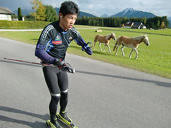 [写真]新田選手