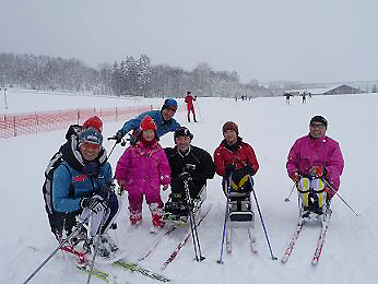 [写真]シットスキーのタイムレース