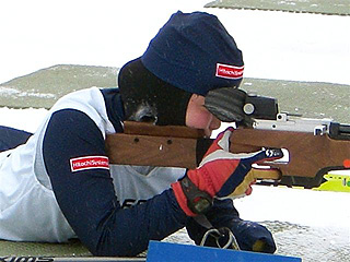 [写真]22日の射撃　太田渉子