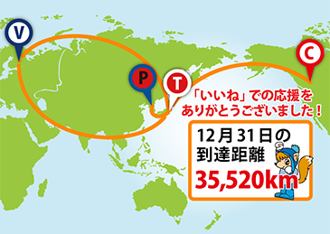 合計35,520キロメートル