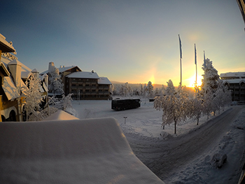 [写真]フィンランド サーリセルカの雪景色