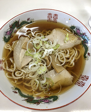 [写真]あっさり系ラーメン