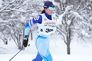 [写真]第26回全日本障害者クロスカントリースキー競技大会で優勝