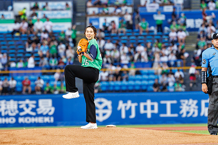 [写真]構えはしっかり
