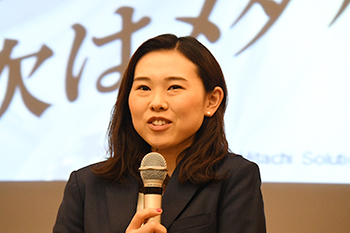 [写真]阿部友里香選手