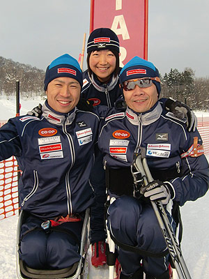 [写真]長田弘幸選手、久保恒造選手、太田渉子選手