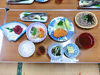 [写真]夕食メニュー