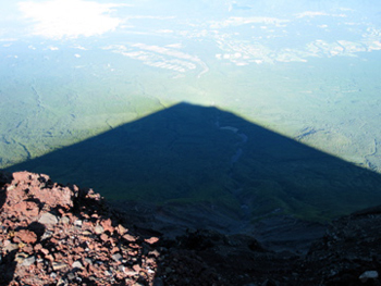 [写真]富士山頂からの写真