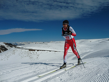 [写真]出来島桃子選手10km42分48秒