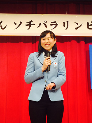 [写真]阿部友里香選手