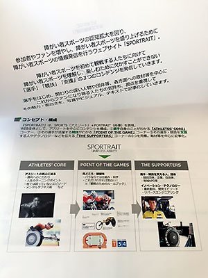 [写真]「スポートレイト」の説明