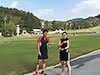 [写真]新田佳浩選手と阿部友里香選手