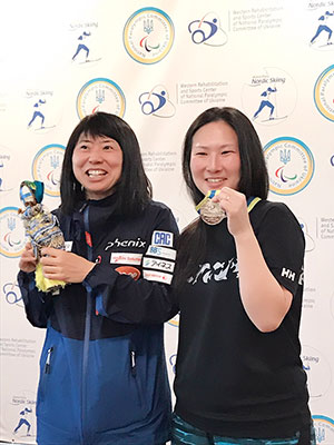 [写真]出来島選手と大和田コーチ