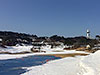 [写真]雪不足のピョンチャンパラリンピック会場