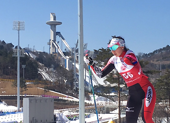 [写真]阿部友里香選手は４位