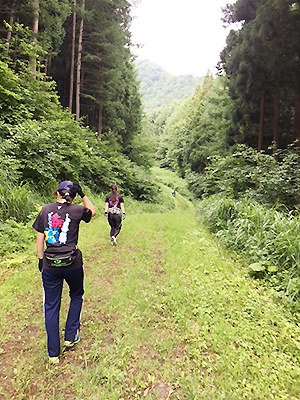 [写真]さあ登山開始です