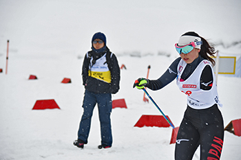 [写真]スタートした阿部選手