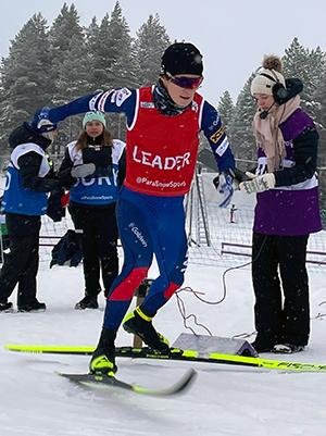 [写真]ワールドカップ10km川除大輝のレースの様子