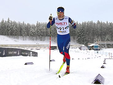 [写真]ワールドカップ10km　新田佳浩のレースの様子