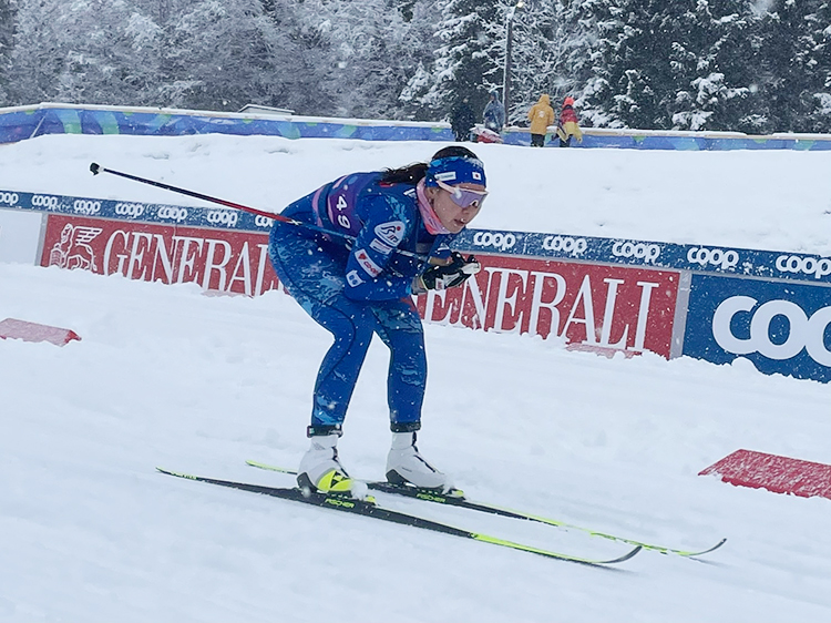 [写真]ノルディックスキー世界選手権大会2025で阿部友里香選手
