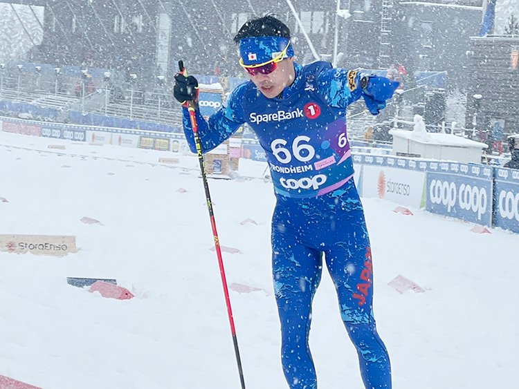 [写真]ノルディックスキー世界選手権大会2025で新田佳浩選手