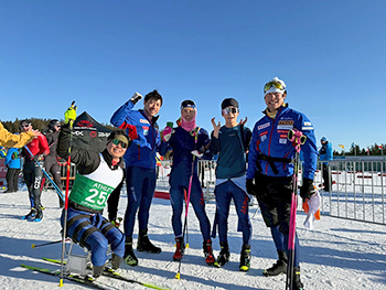 [写真]オープンリレー日本チームの選手たち