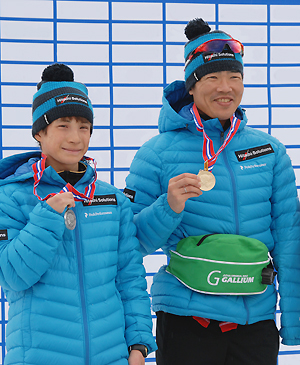 [写真]新田選手1位、川除選手2位！