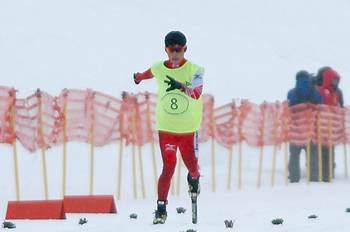 [写真]川除大輝選手、最後の直線を力走