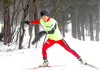 [写真]川除大輝選手、伸びやかなからだの使い方が身上