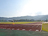 [写真]鴨川市陸上競技場の風景
