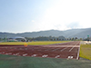[写真]鴨川市陸上競技場の風景
