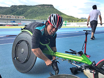 [写真]馬場達也選手