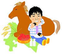 馬場達也選手イラスト