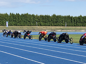 [写真]国内トップ選手との合宿