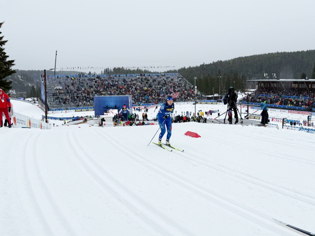 [写真]阿部選手ノルウェー・トロンハイムスプリント種目4位入賞