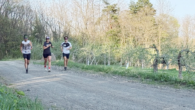 [写真]選手のランニングの様子