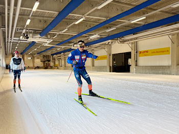 [写真]陸上トレーニングの様子