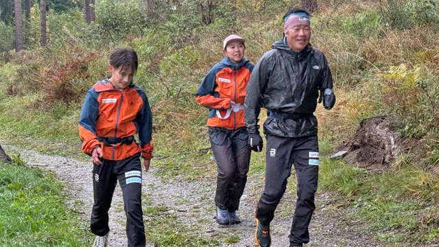 [写真]午後のトレーニングの様子