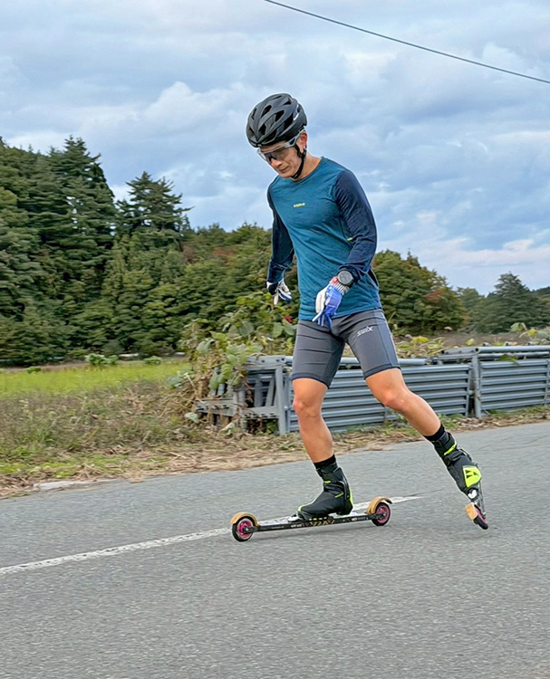 [写真]最終合宿での川除選手の様子