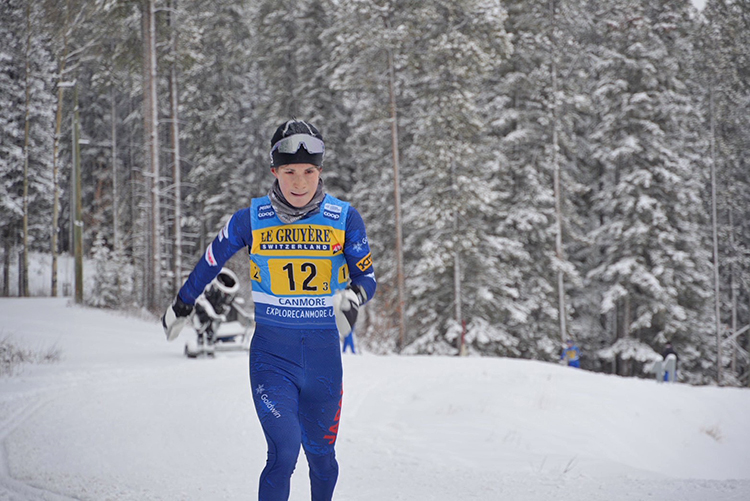 [写真]厳しいトレーニングを積み重ねる川除選手