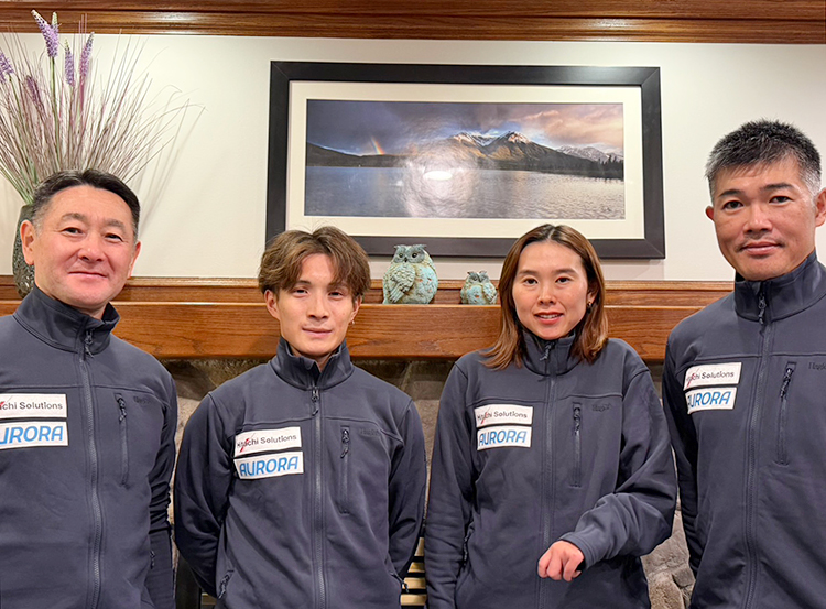 [写真]スキー部メンバーより　2026新年の挨拶