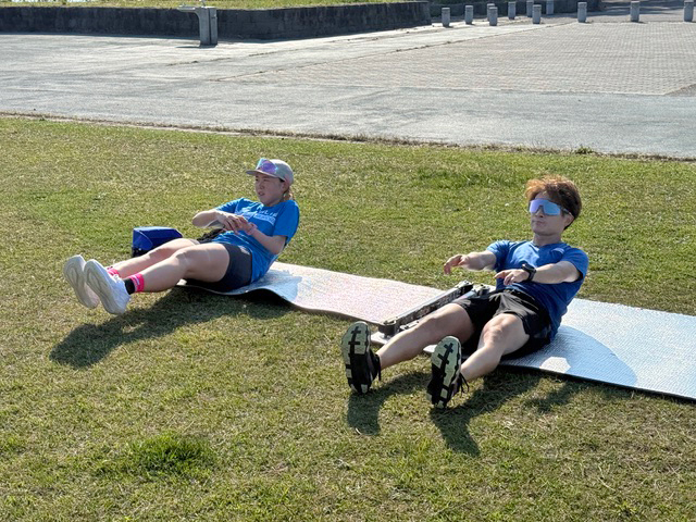 [写真]サーキットトレーニングの様子