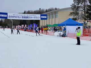 [写真]6位でフィニッシュ