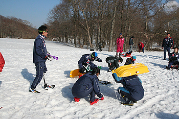 [写真]雪合戦