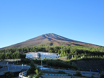 [写真]富士山の様子