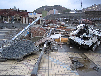 [写真]被災地の様子