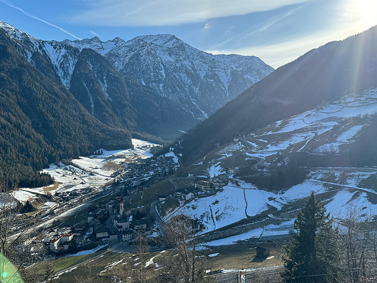 [写真]イタリアの山々