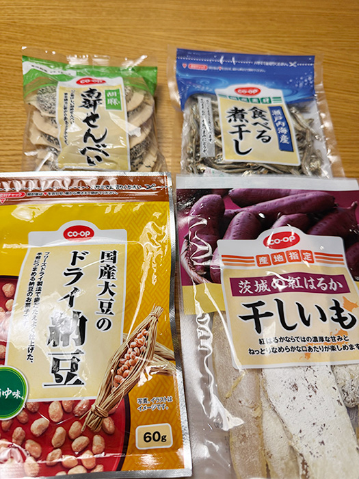 [写真]CO-OPの食材