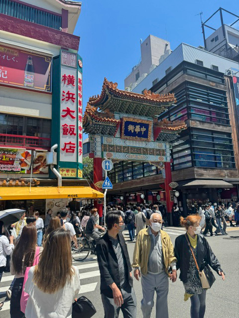 [写真]横浜中華街の入り口