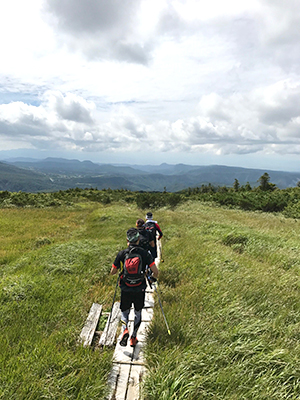 [写真]登山の様子